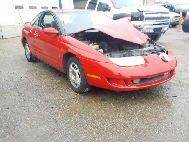 1G8ZY1278YZ100090 - 2000 SATURN SC2 RED photo 1