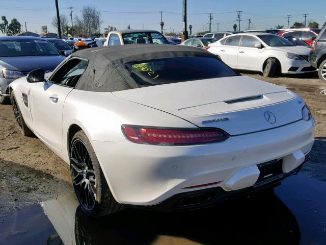 WDDYK7HA1JA014283 - 2018 MERCEDES-BENZ AMG GT WHITE photo 3