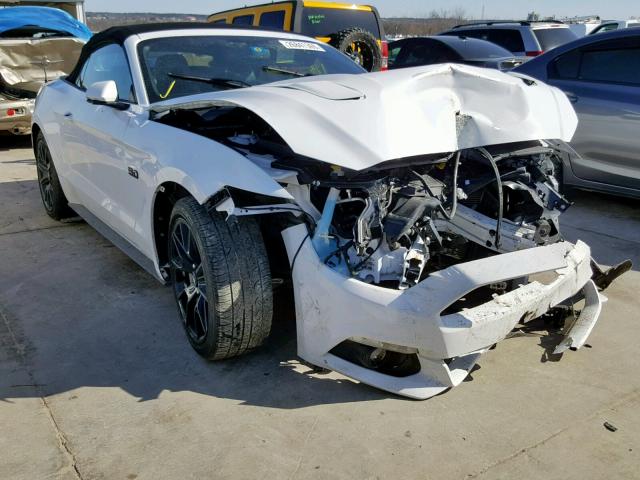 1FATP8FF8H5302403 - 2017 FORD MUSTANG GT WHITE photo 1