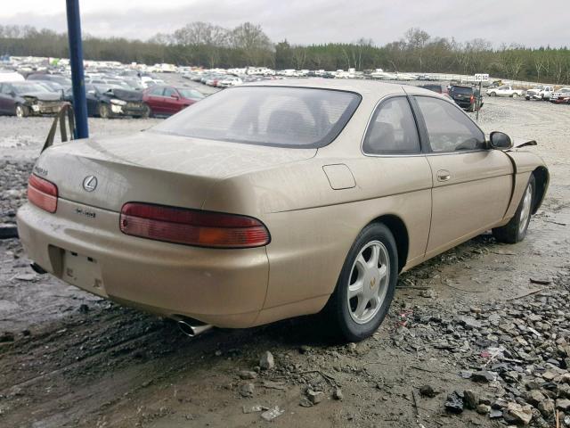 JT8JZ31C3S0031183 - 1995 LEXUS SC 300 GOLD photo 4