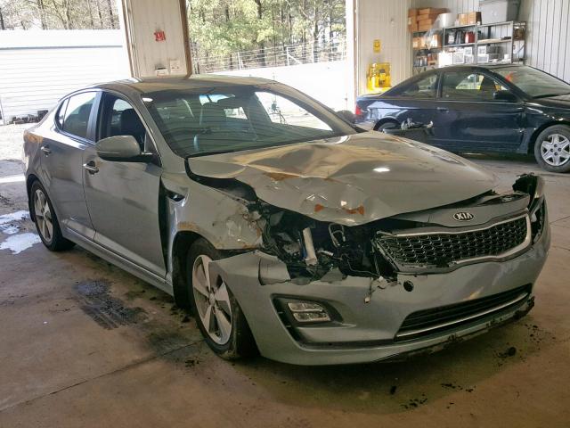 KNAGN4AD0G5092214 - 2016 KIA OPTIMA HYB SILVER photo 1