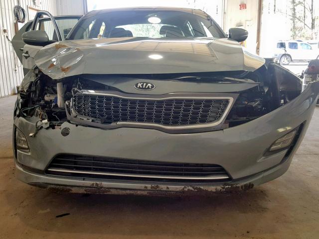 KNAGN4AD0G5092214 - 2016 KIA OPTIMA HYB SILVER photo 7