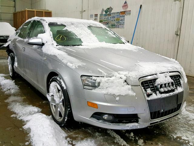 WAUDH74FX8N075902 - 2008 AUDI A6 3.2 QUA SILVER photo 1