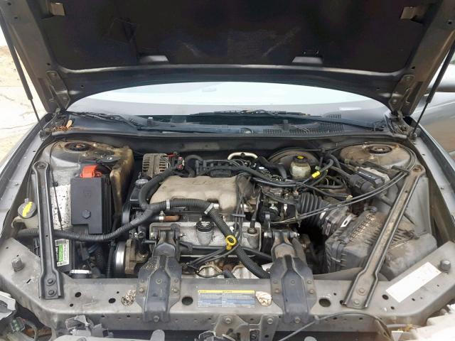 2G4WS52JX41214412 - 2004 BUICK CENTURY CU SILVER photo 7