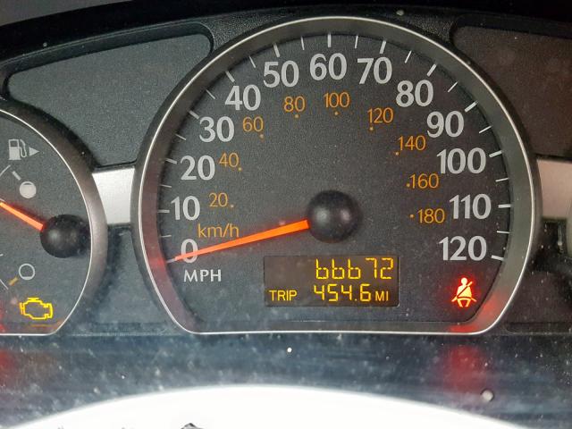 1G8AJ52F64Z196750 - 2004 SATURN ION LEVEL RED photo 8