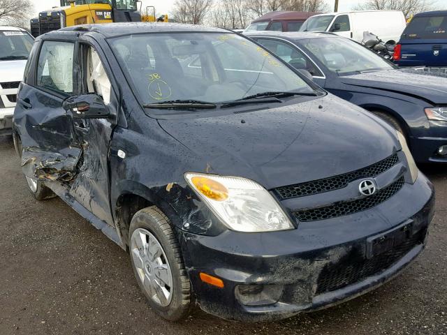 JTKKT604760146547 - 2006 TOYOTA SCION XA BLACK photo 1