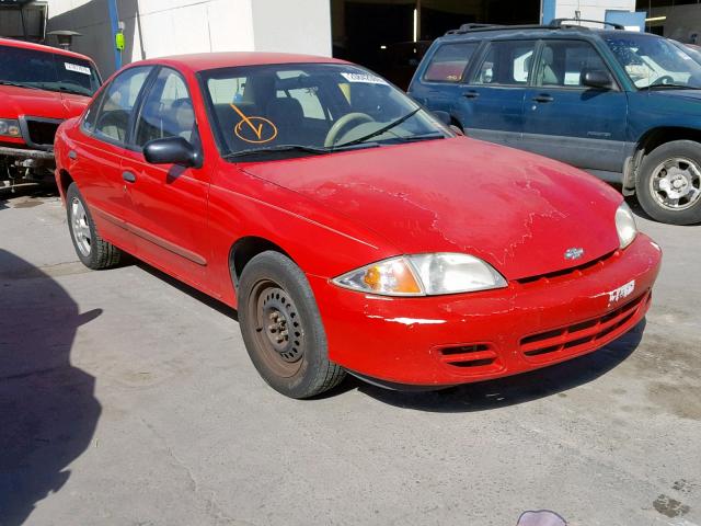 1G1JF524527427998 - 2002 CHEVROLET CAVALIER L RED photo 1