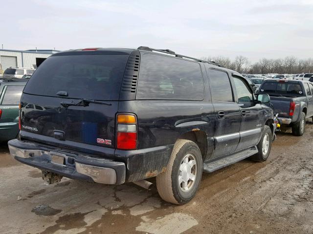 1GKFK16Z35J142574 - 2005 GMC YUKON XL K BLACK photo 4