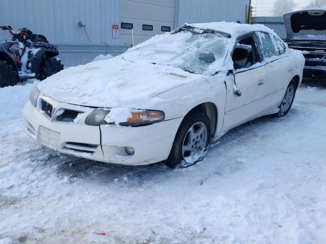 1G2HX54K734172907 - 2003 PONTIAC BONNEVILLE WHITE photo 2