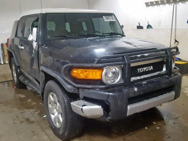 JTEBU11F48K046416 - 2008 TOYOTA FJ CRUISER BLACK photo 1