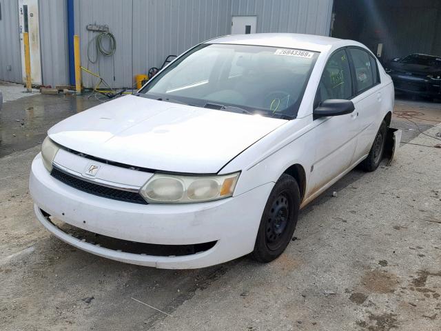 1G8AJ52F54Z149743 - 2004 SATURN ION LEVEL WHITE photo 2