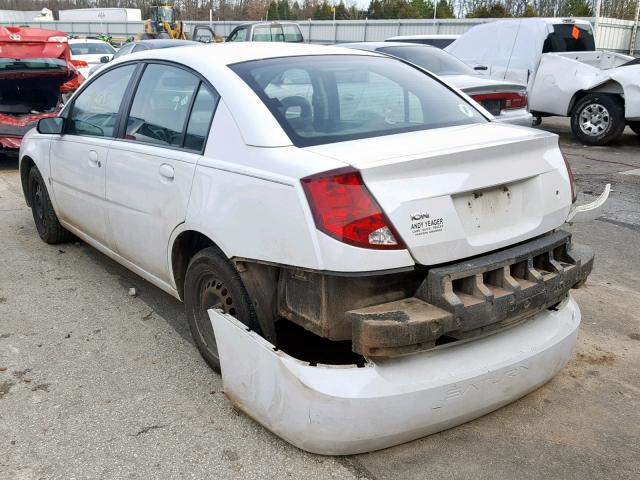 1G8AJ52F54Z149743 - 2004 SATURN ION LEVEL WHITE photo 3