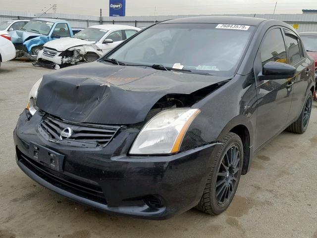 3N1AB6AP5AL621366 - 2010 NISSAN SENTRA 2.0 BLACK photo 2