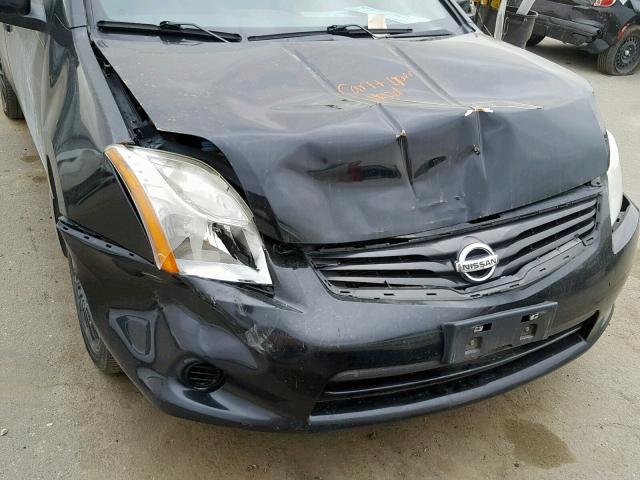 3N1AB6AP5AL621366 - 2010 NISSAN SENTRA 2.0 BLACK photo 9