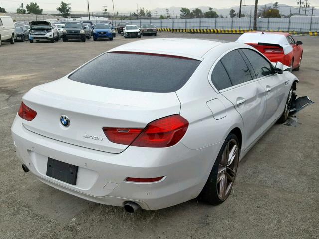 WBA6A0C56DDZ03554 - 2013 BMW 640 I WHITE photo 4