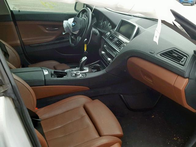 WBA6A0C56DDZ03554 - 2013 BMW 640 I WHITE photo 5