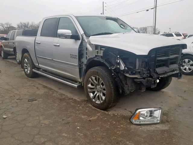 1C6RR6PT5ES336570 - 2014 RAM 1500 LONGH SILVER photo 1