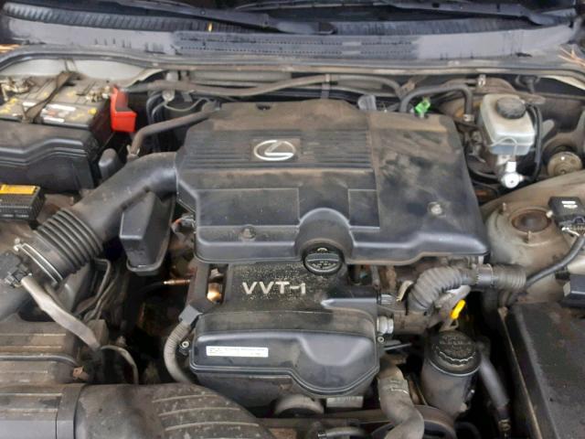 JTHBD182910027738 - 2001 LEXUS IS 300 GRAY photo 7