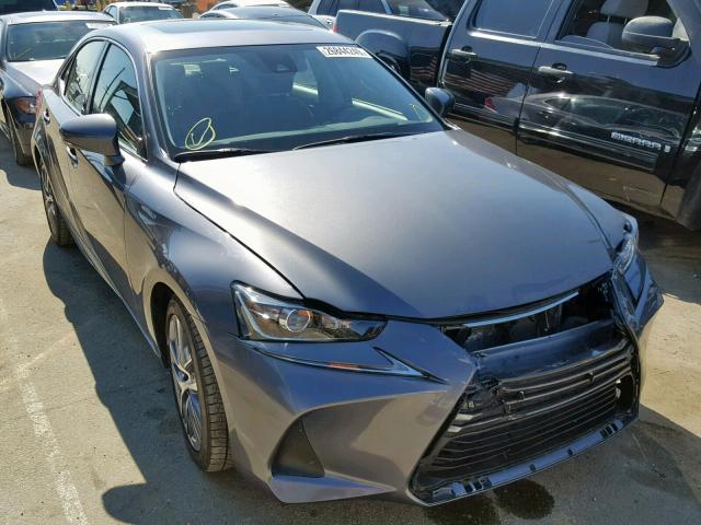 JTHBA1D25J5080745 - 2018 LEXUS IS 300 GRAY photo 1