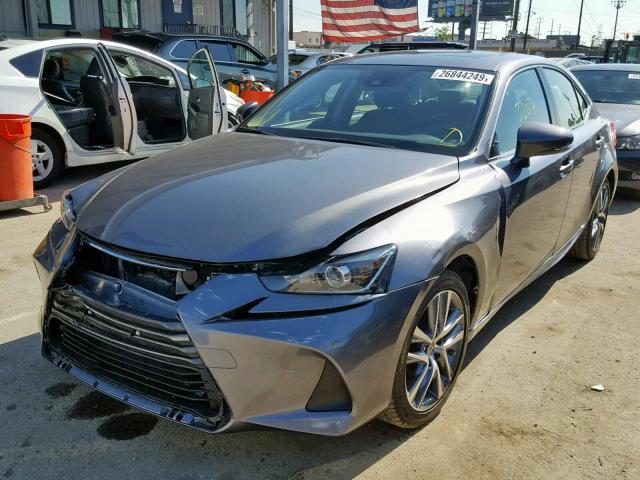 JTHBA1D25J5080745 - 2018 LEXUS IS 300 GRAY photo 2