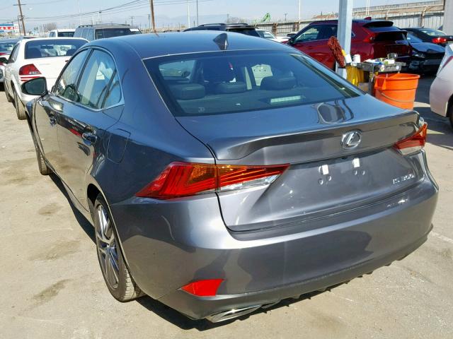 JTHBA1D25J5080745 - 2018 LEXUS IS 300 GRAY photo 3