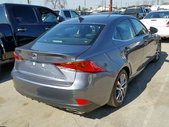 JTHBA1D25J5080745 - 2018 LEXUS IS 300 GRAY photo 4