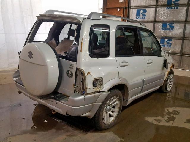 JS3TD62V954201703 - 2005 SUZUKI GRAND VITA WHITE photo 4