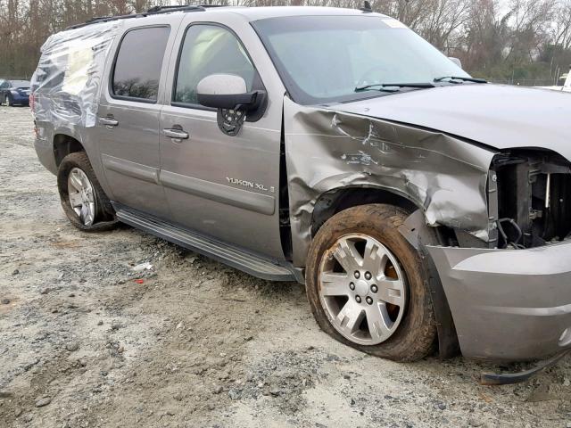 1GKFC16017R322641 - 2007 GMC YUKON XL C GRAY photo 9