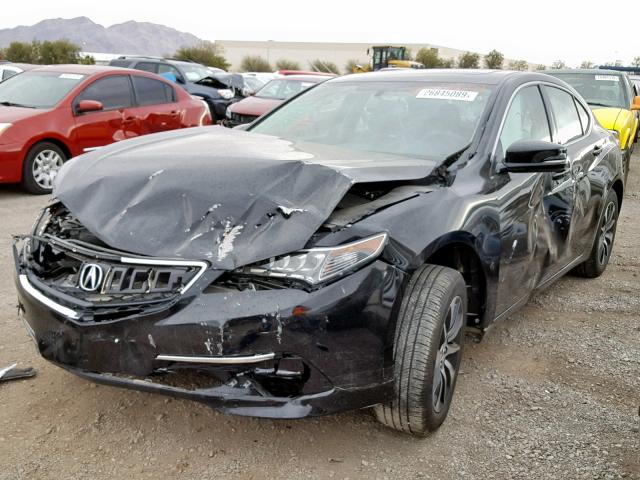 19UUB1F3XHA004597 - 2017 ACURA TLX BLACK photo 2