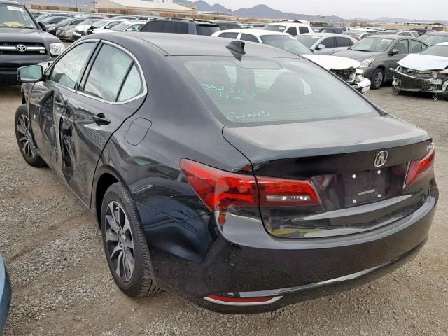 19UUB1F3XHA004597 - 2017 ACURA TLX BLACK photo 3