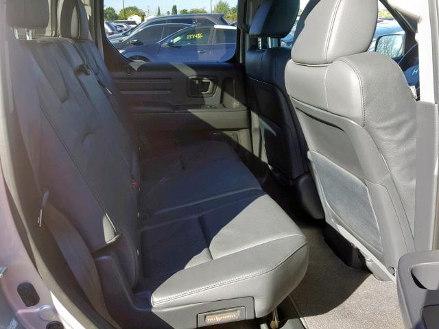 5FPYK1F69EB007723 - 2014 HONDA RIDGELINE SILVER photo 6