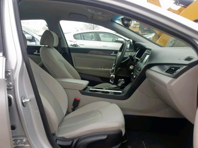 5NPE34AF6GH373189 - 2016 HYUNDAI SONATA SPO SILVER photo 5