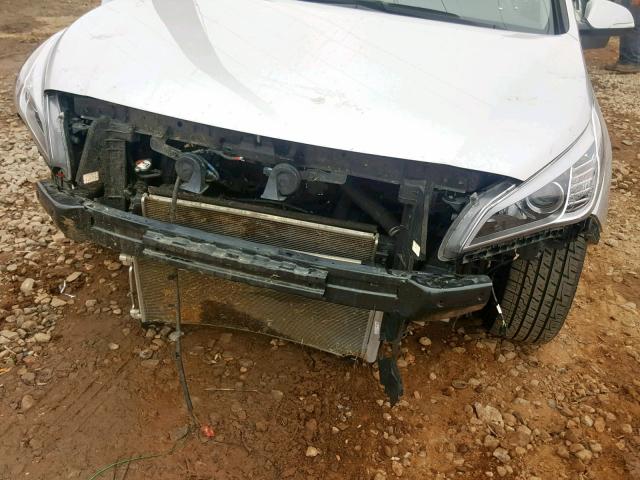 5NPE34AF6GH373189 - 2016 HYUNDAI SONATA SPO SILVER photo 9