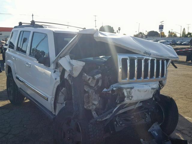 1J4RH4GK3AC101669 - 2010 JEEP COMMANDER WHITE photo 1