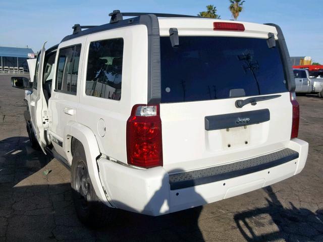 1J4RH4GK3AC101669 - 2010 JEEP COMMANDER WHITE photo 3