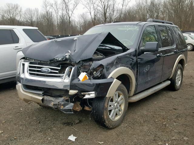 1FMEU7EE6AUB01900 - 2010 FORD EXPLORER E BLACK photo 2