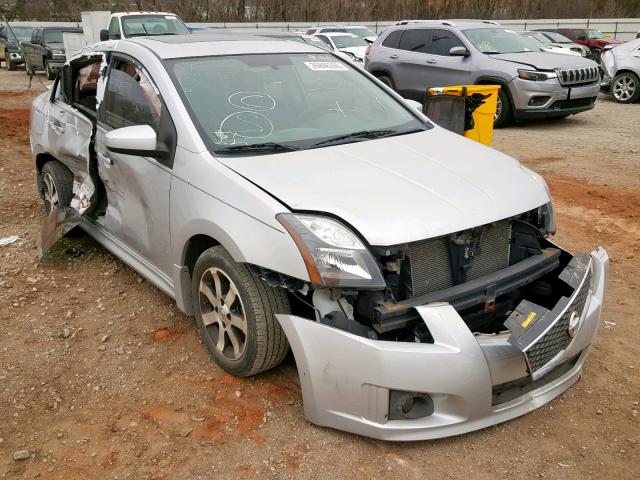 3N1AB6AP2CL775035 - 2012 NISSAN SENTRA 2.0 SILVER photo 1