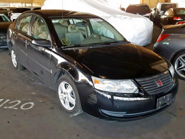 1G8AJ55F07Z110543 - 2007 SATURN ION LEVEL BLACK photo 1