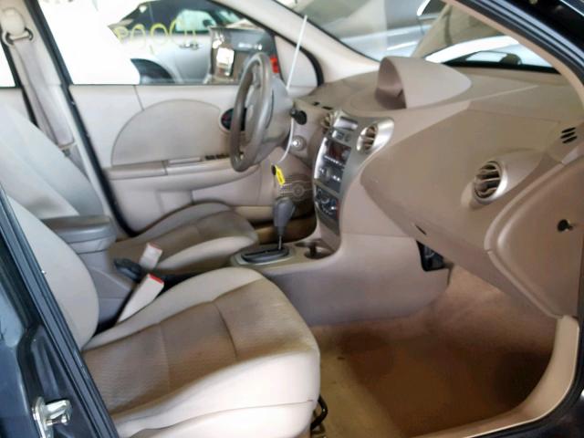 1G8AJ55F07Z110543 - 2007 SATURN ION LEVEL BLACK photo 5