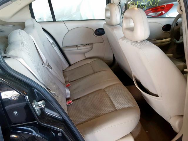 1G8AJ55F07Z110543 - 2007 SATURN ION LEVEL BLACK photo 6