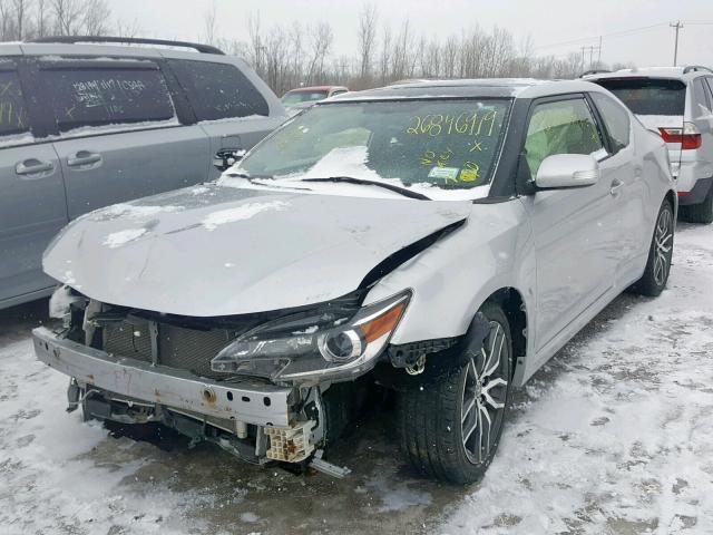 JTKJF5C7XE3068152 - 2014 TOYOTA SCION TC ვერცხლისფერი ფოტო 2