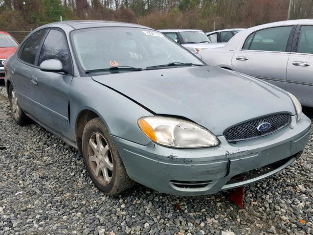 1FAFP56U26A251950 - 2006 FORD TAURUS SEL GREEN photo 1