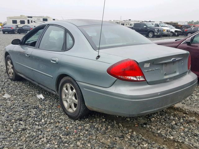 1FAFP56U26A251950 - 2006 FORD TAURUS SEL GREEN photo 3