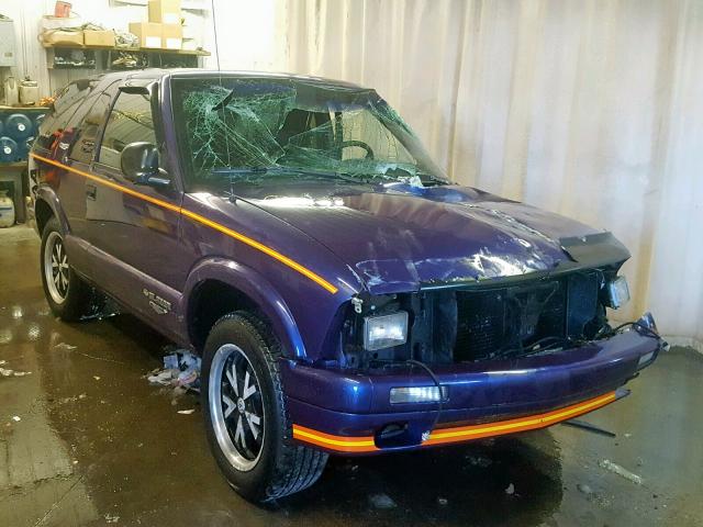 1GNCS18W0S2134026 - 1995 CHEVROLET BLAZER PURPLE photo 1