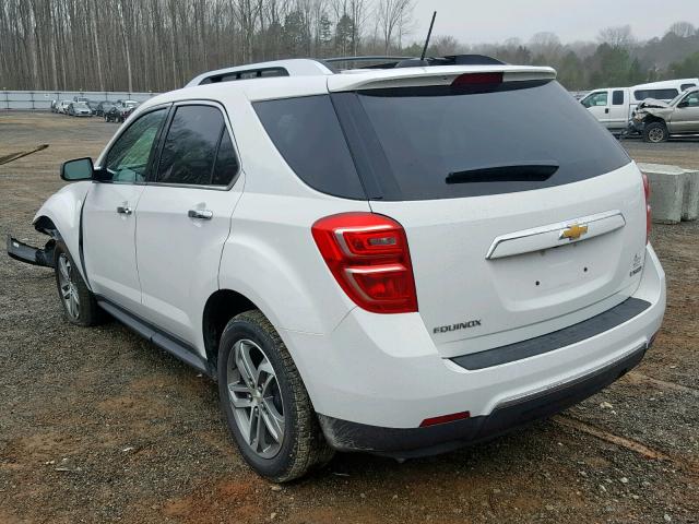 2GNALDEK8H1565889 - 2017 CHEVROLET EQUINOX PR WHITE photo 3