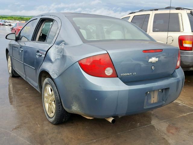 1G1AL55F867747084 - 2006 CHEVROLET COBALT LT TEAL photo 3