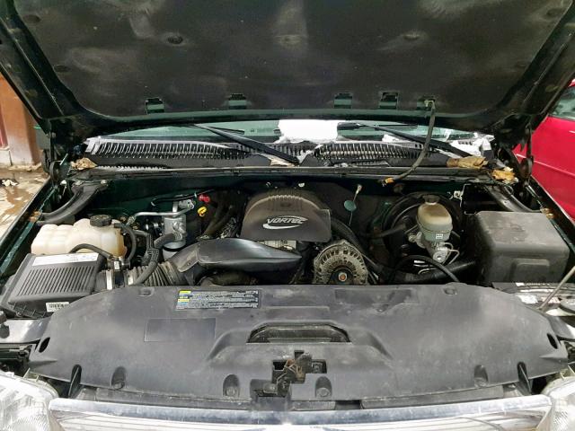 1GTEK19B96Z168282 - 2006 GMC NEW SIERRA GREEN photo 7