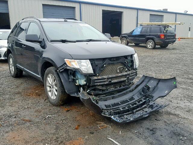 2FMDK4JC1ABB09669 - 2010 FORD EDGE SEL BLACK photo 1