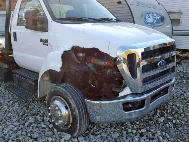 3FRNF6FC2BV086112 - 2011 FORD F650 SUPER WHITE photo 9