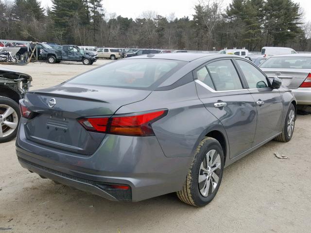 1N4BL4BV9KC147103 - 2019 NISSAN ALTIMA S GRAY photo 4